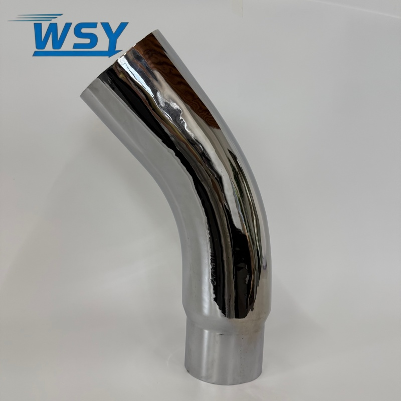 Hot Sales 5''-6''-23''/5''-7''-23''/5''-8''-23'' Chromed Elbow Mandred Exhaust Tips