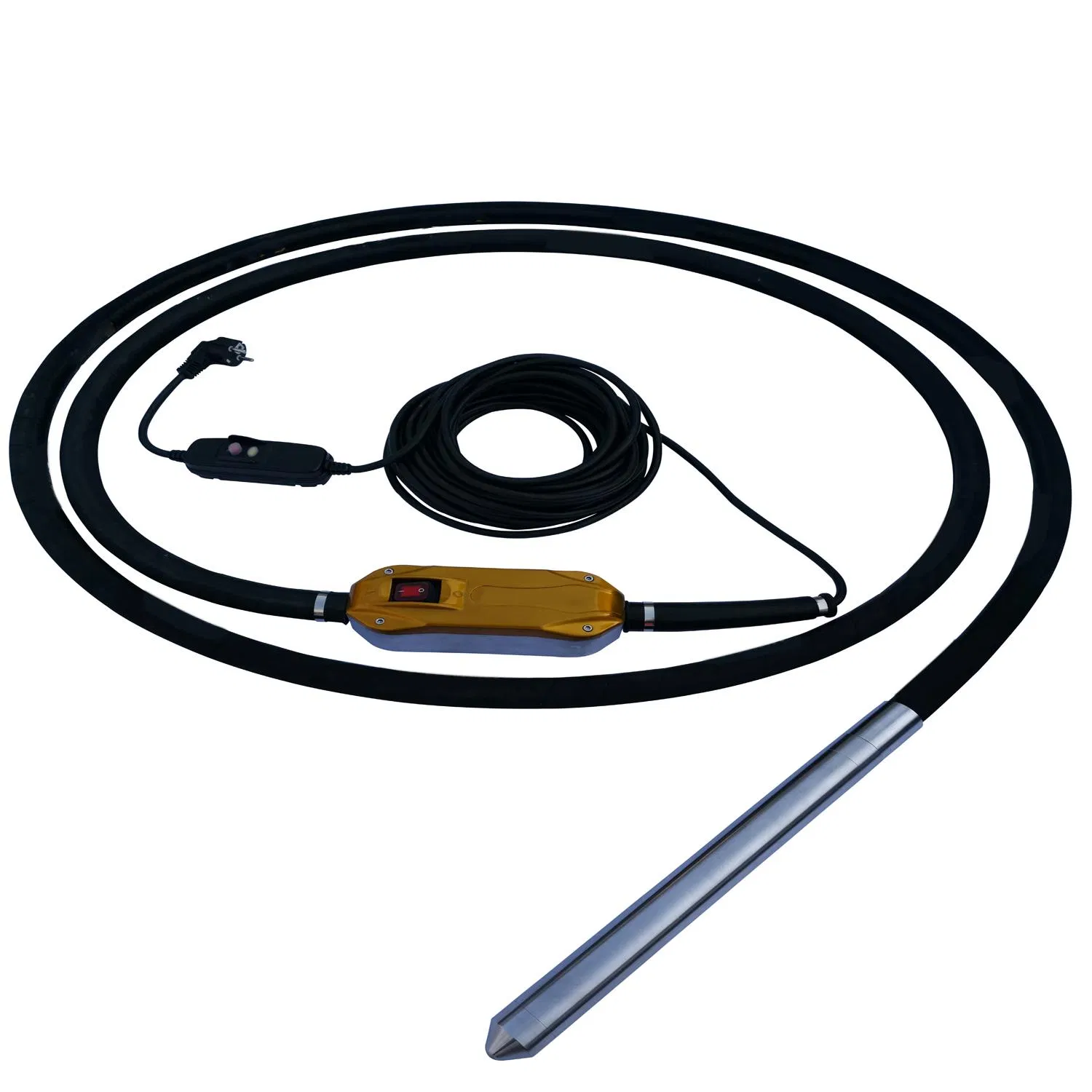 Vibrateur à béton intelligent à haute fréquence avec moteur synchrone à aimants permanents, vibrateur à béton excentrique à grande vitesse de 18000 tr/min