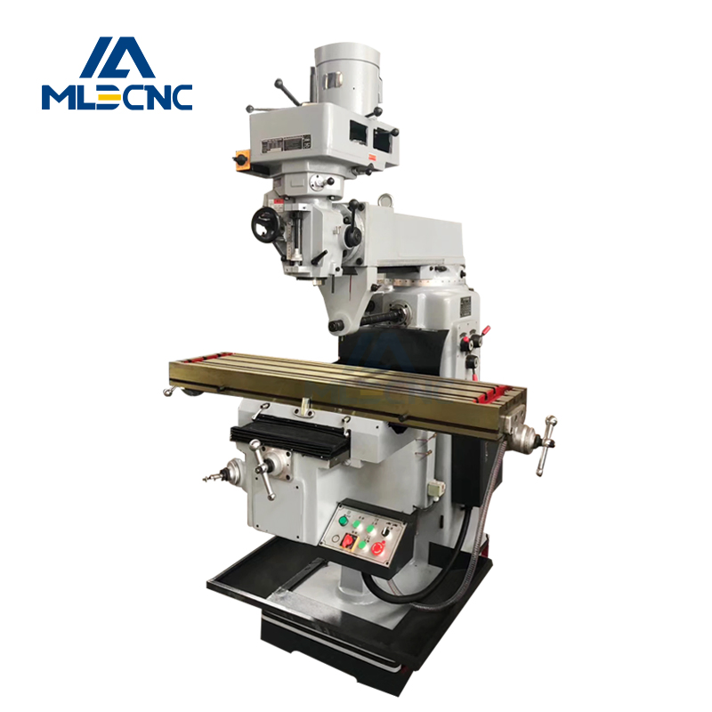 Universal Head Vertical Turret Milling Machine 5HW with Horizontal Mill Function