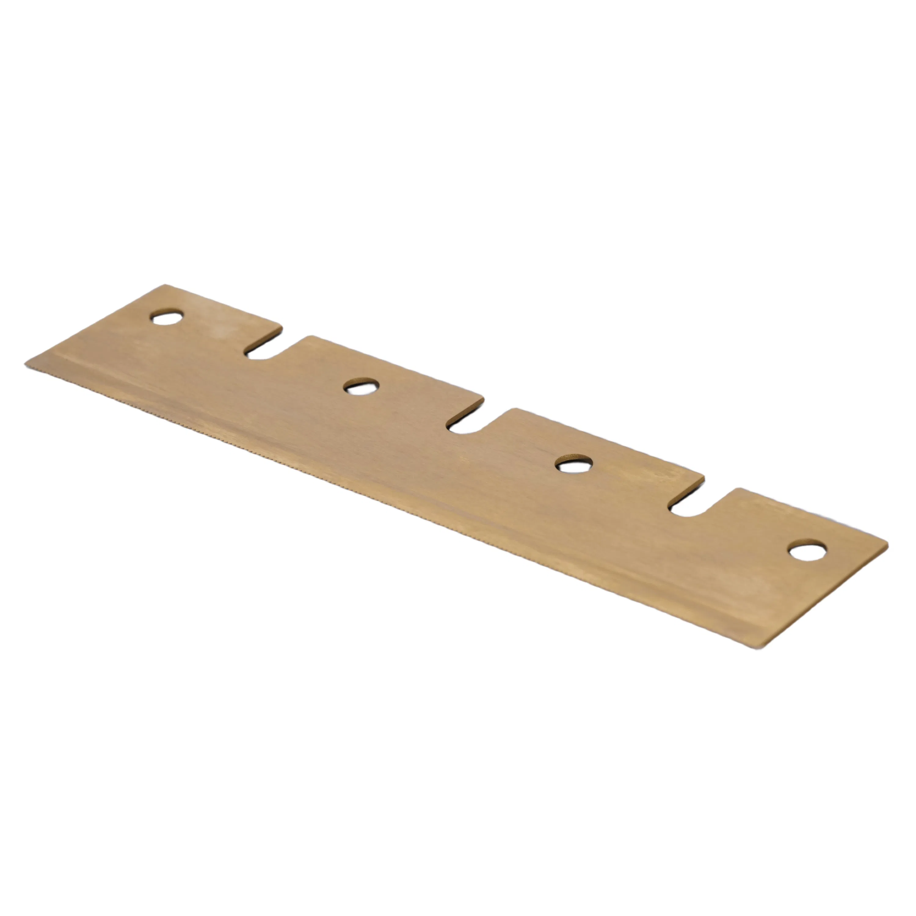 Titanium Coated Serrated Knife for Cutting Bags and Tape on Machines