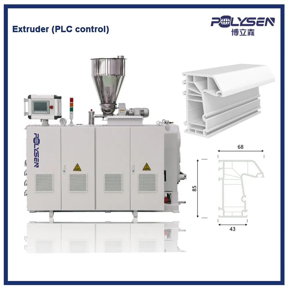 High-Performance PVC Window Frame Extrusion Machine for Sale