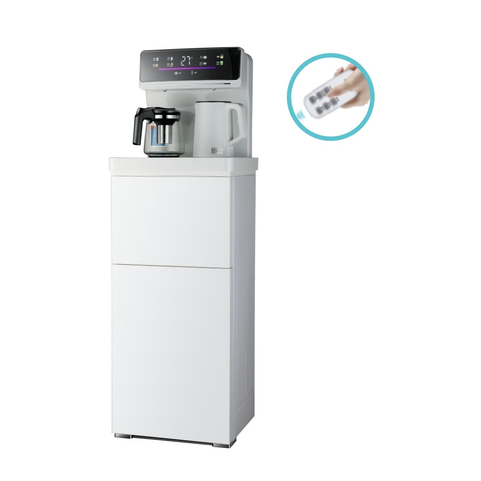 842 Dispensador de agua táctil multifunción con control remoto, pantalla LED, enfriamiento por compresor