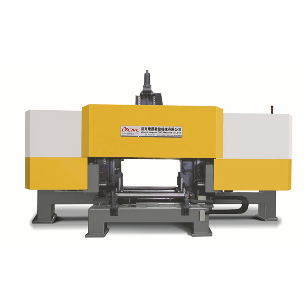 CNC High Speed Beam Drilling Sawing Milling Line Machine for Steel Profile
