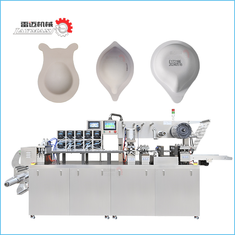 Dpp 80 Auto Thermoforming Filling Sealing Alu PVC Pet Shampoo Essential Oil Cream Liquid Sachet Cosmetic Serum Machine