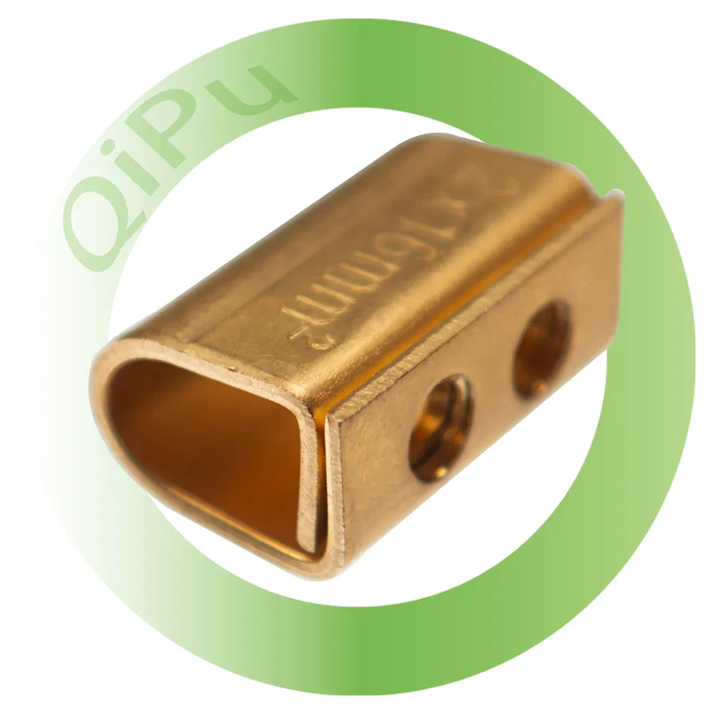 Customized Power Copper Part Brass Terminal Block Connector with Screw