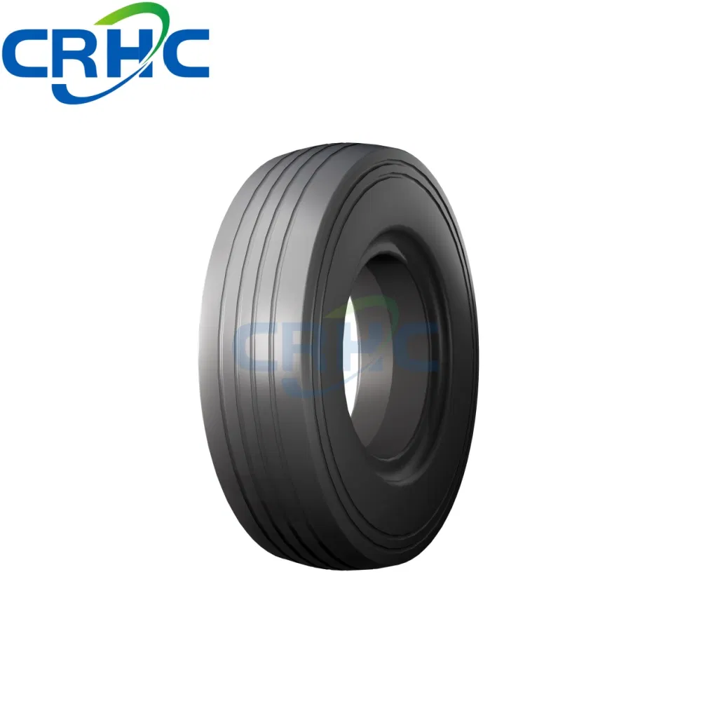 High Efficiency Solid Tyre Rib 400-8 for Airport Port Railway Traction Equipment