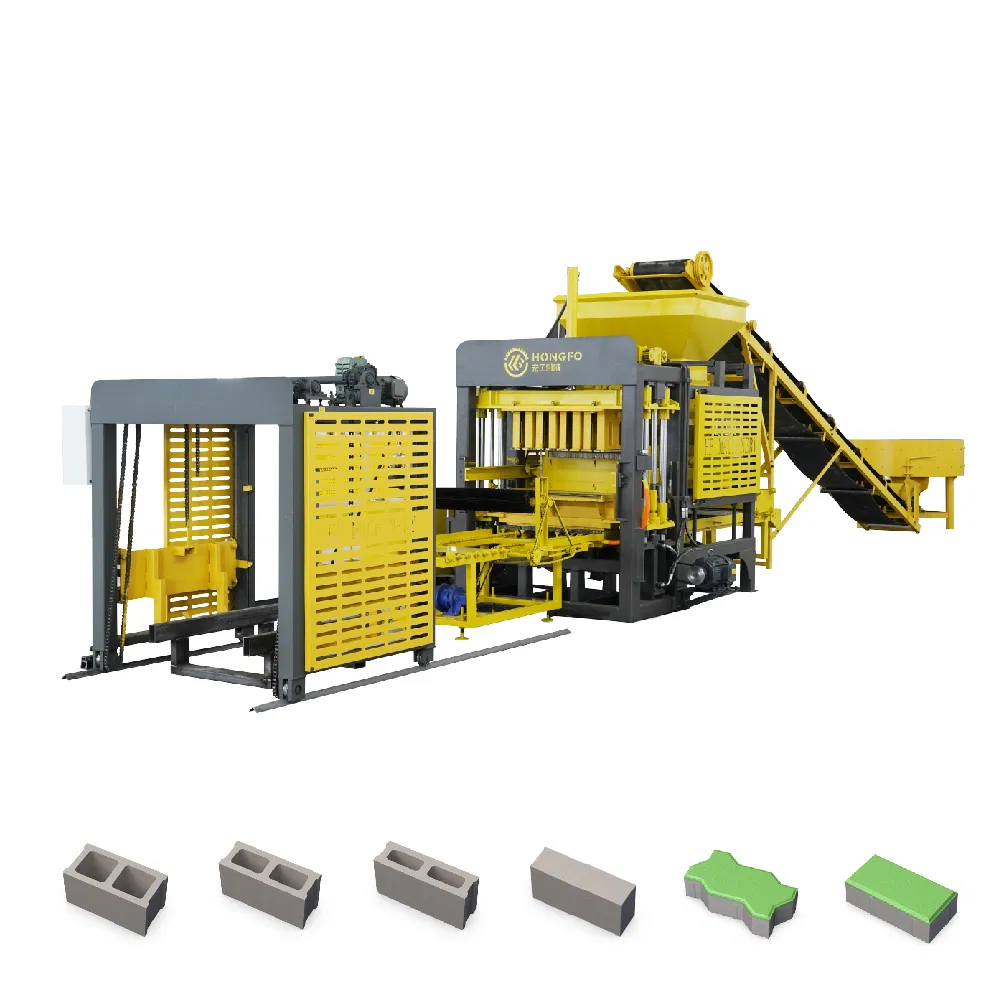 QT4-16 Automatic Concrete Block Making Machine with Servo Motor
