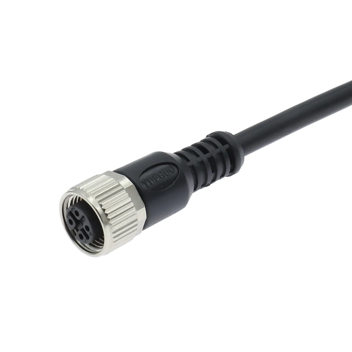 Connecteur étanche M12 avec câble de 2 m