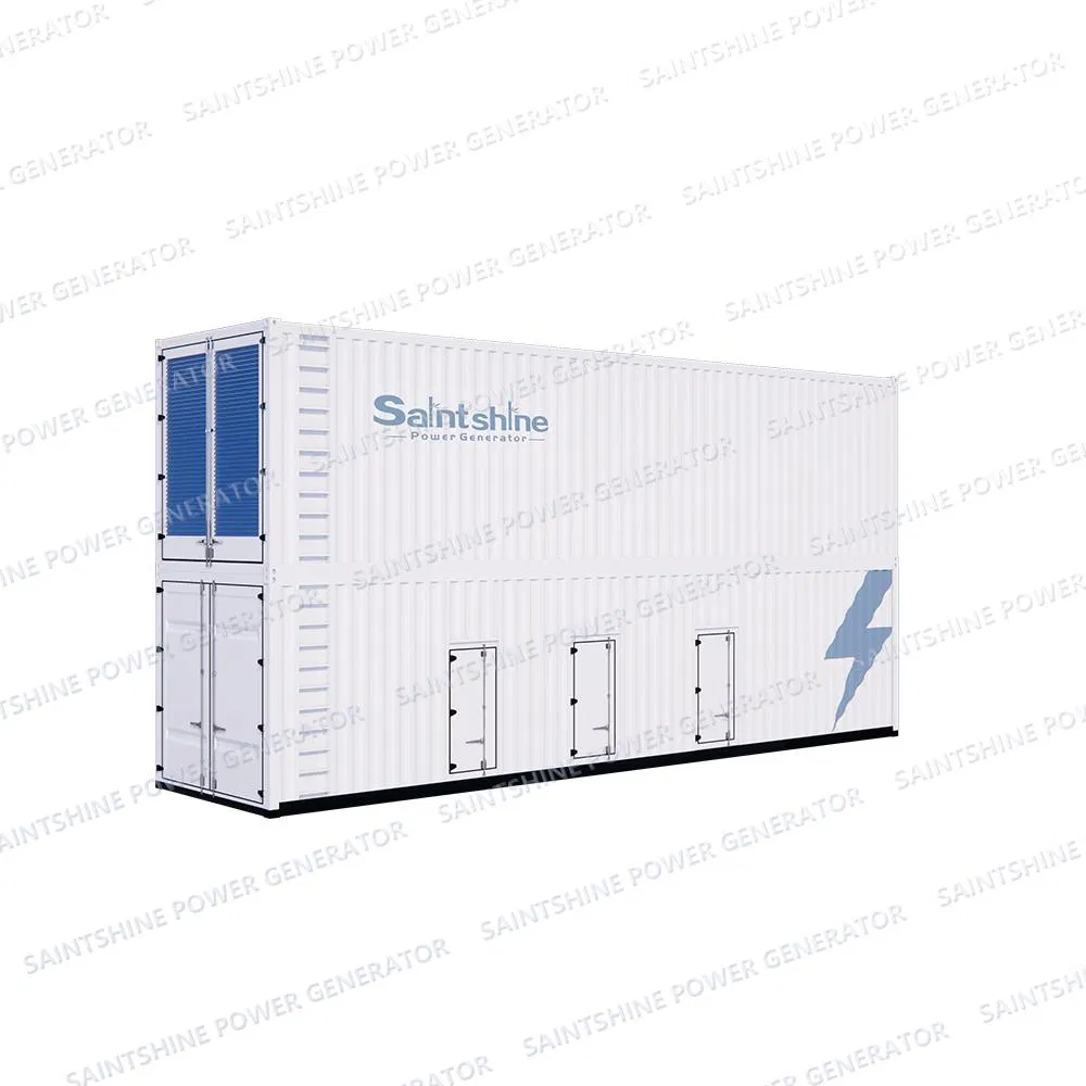 Контейнерная сверхтихая дизельная генераторная установка Saintshine Big Power с контейнерным кожухом