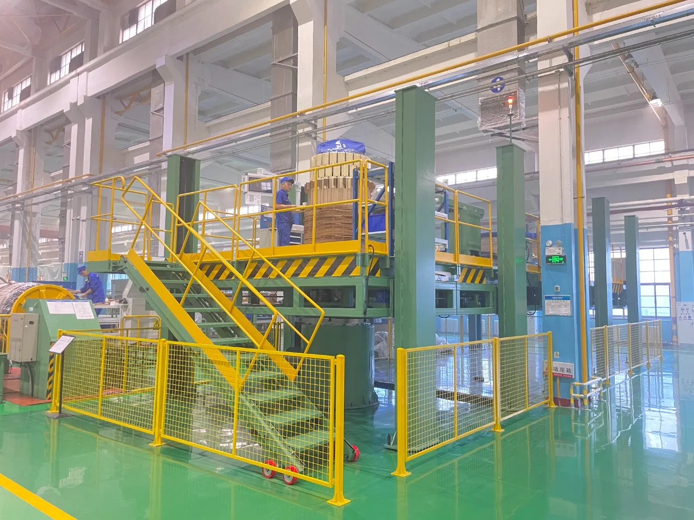 20t Overground Type Vertical Winding Machine