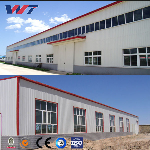 Industrial Prefabricated Steel Frame Warehouse Building