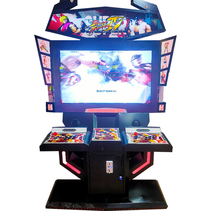 Indoor Coin Operated Arcade Fighting Game Machine Street Fighter