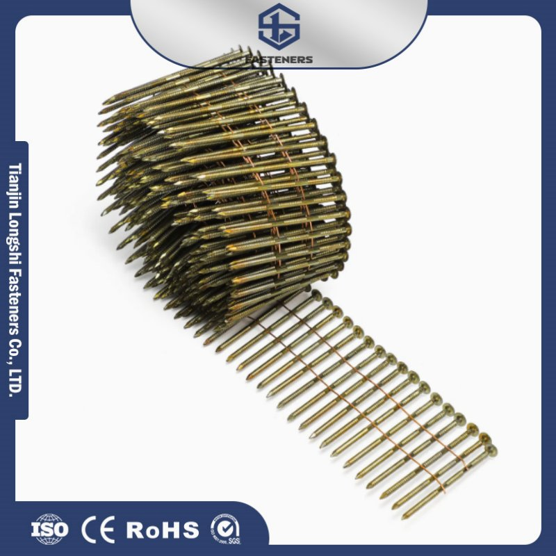 Superior Quality Rust Proof Coil Roofing Nails for Roof Repair