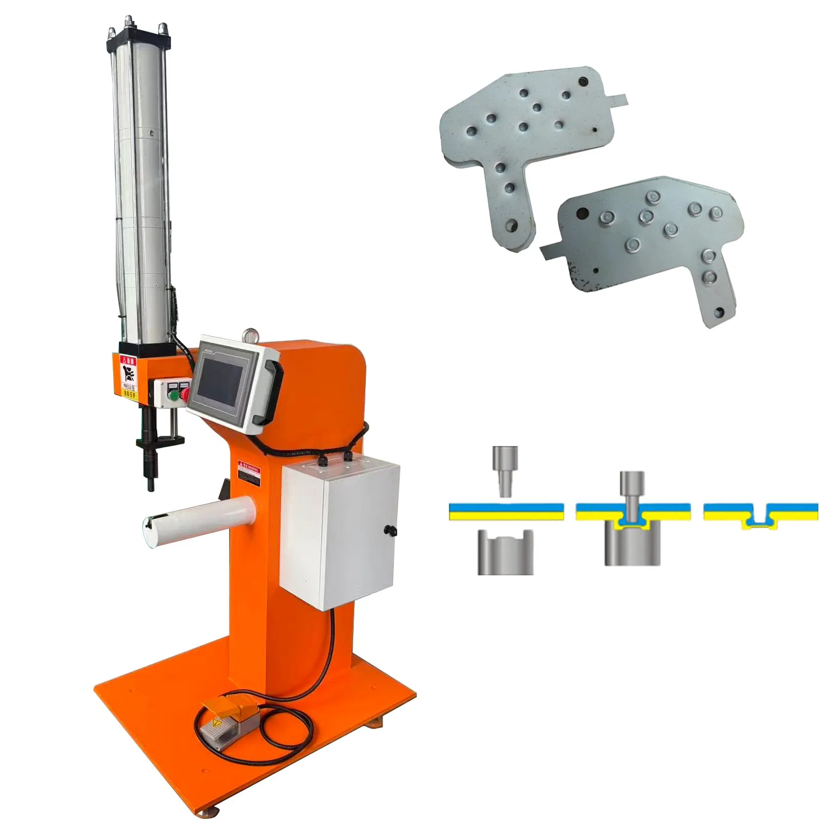 Advanced CNC Rivetless Riveting Machine for Metal Ducts