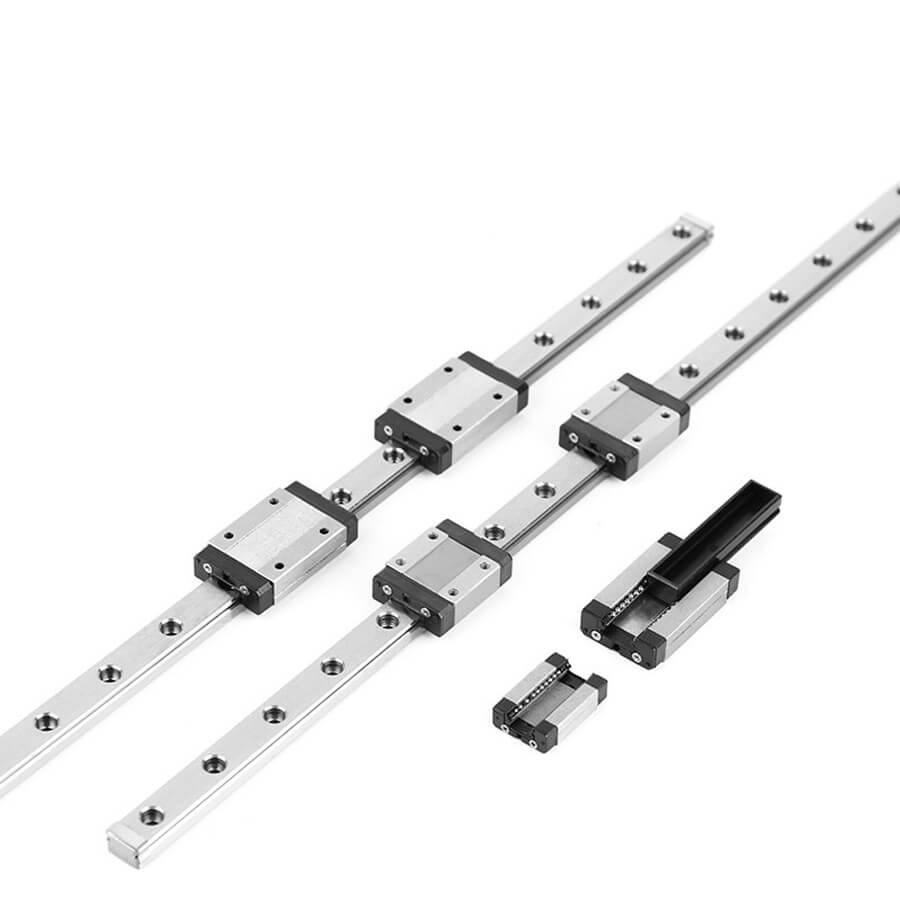 High Speed Miniature Linear Guide Rail Set Mgn7 Mgn9 Mgn12 Mgn15 100mm 200mm 300mm Length for CNC Machine