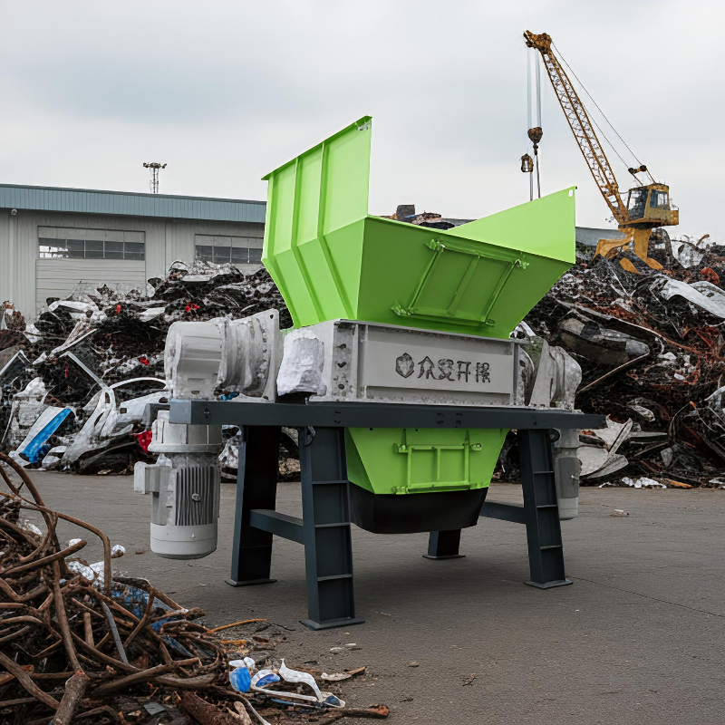 Heavy Duty Double Shaft Shredder for Shredding Applications