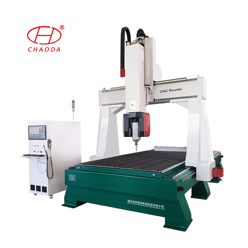 5 Axis 3D Sculpture Carving CNC Router Machine