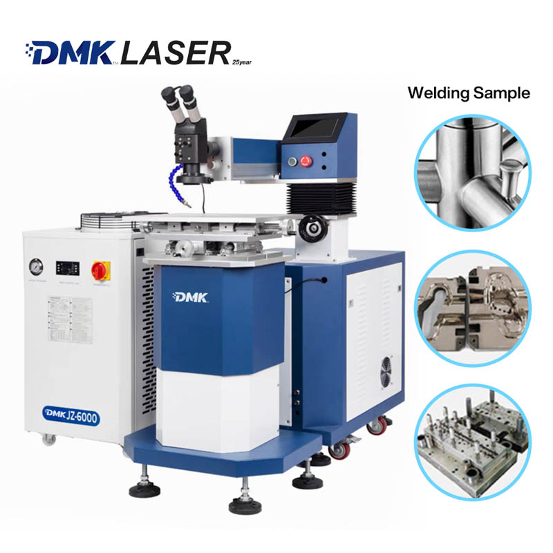 DMK Manufacturing Jewelry Mold Repair YAG Laser Welding Machine 220W 350W 450W 600W GW/JPT/Raycus/Max High Precision Welder Equipment High Power