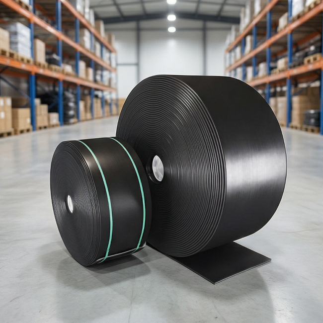 High Strength Ep/Nn/High Temperature/Fire Resistant Conveyor Belting Polyester Rubber Conveyor Belt for Industrial Coal Cement Mining Steel Plant