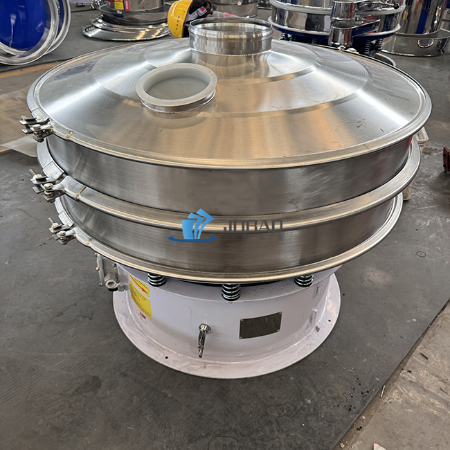 S304 Stainless Steel Fine Powder Sifter Cosmetics Vibrating Screen