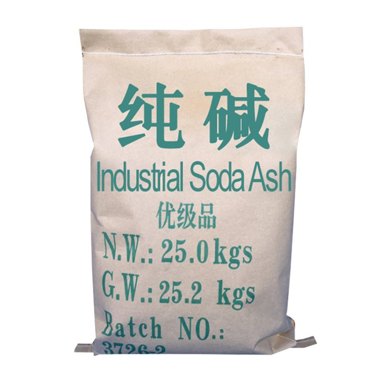 Soda Ash Light/Dense Na2CO3 99.2% Sodium Carbonate for Glass Making