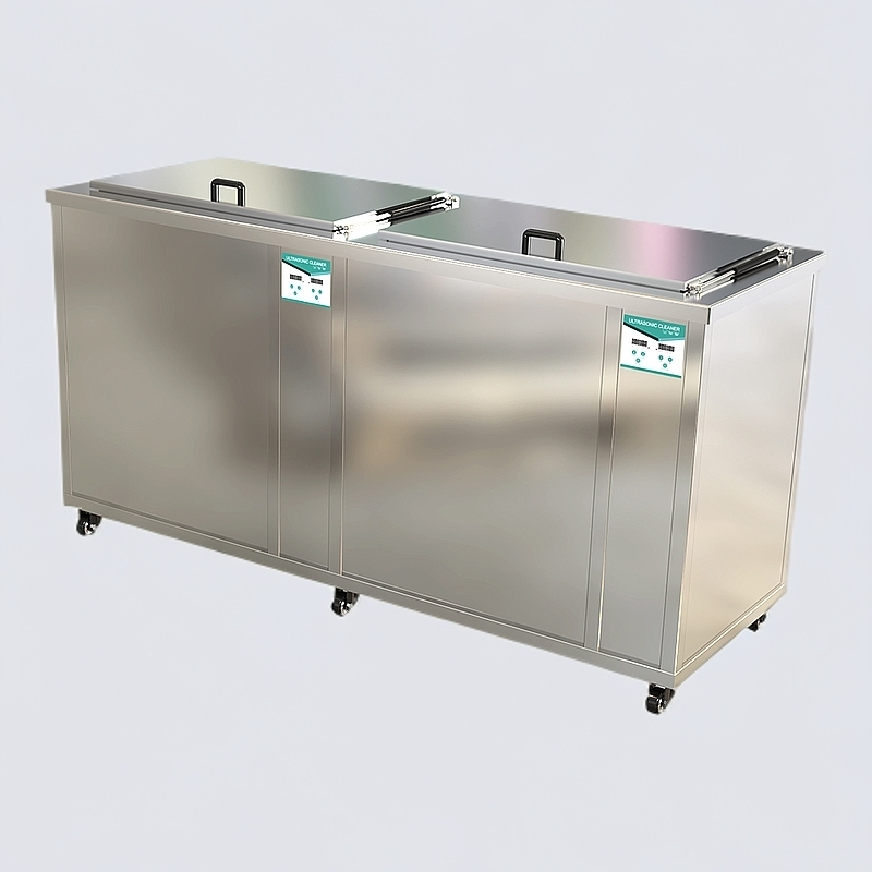 Double Tanks 5400W Cylinder Crankshaft Welding Fixture Cleaning Industrial Ultrasonic Cleaner