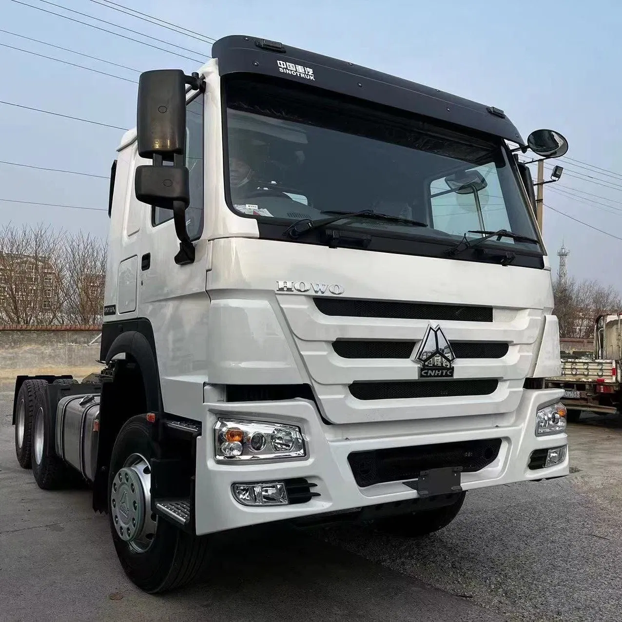 HOWO 6X4 Tractor Head with 40FT Semi-Trailer Complete Heavy Haulage Solution