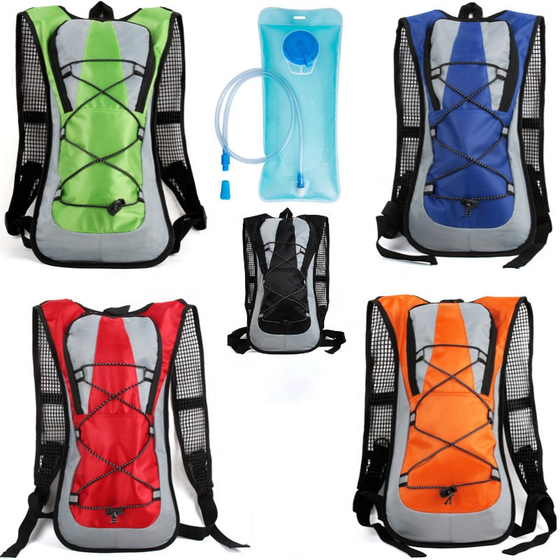 Waterproof Sport Hydration Backpack for Hiking Cycling with 2L Water Bag