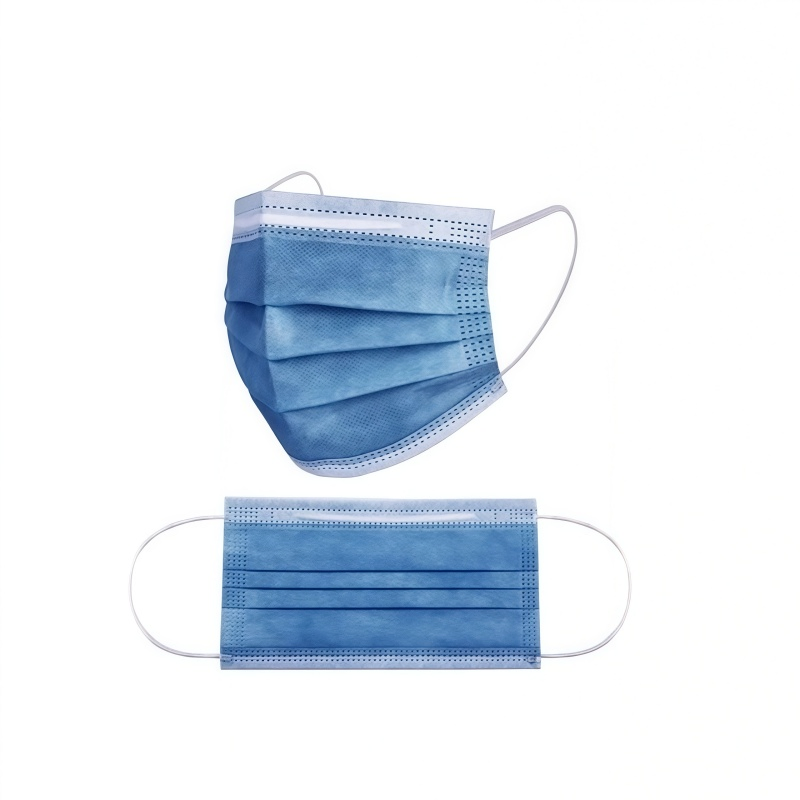3 Ply Single Use Protective Earloop Face Mask for Home, Travel, Office, School, Work, Outdoors