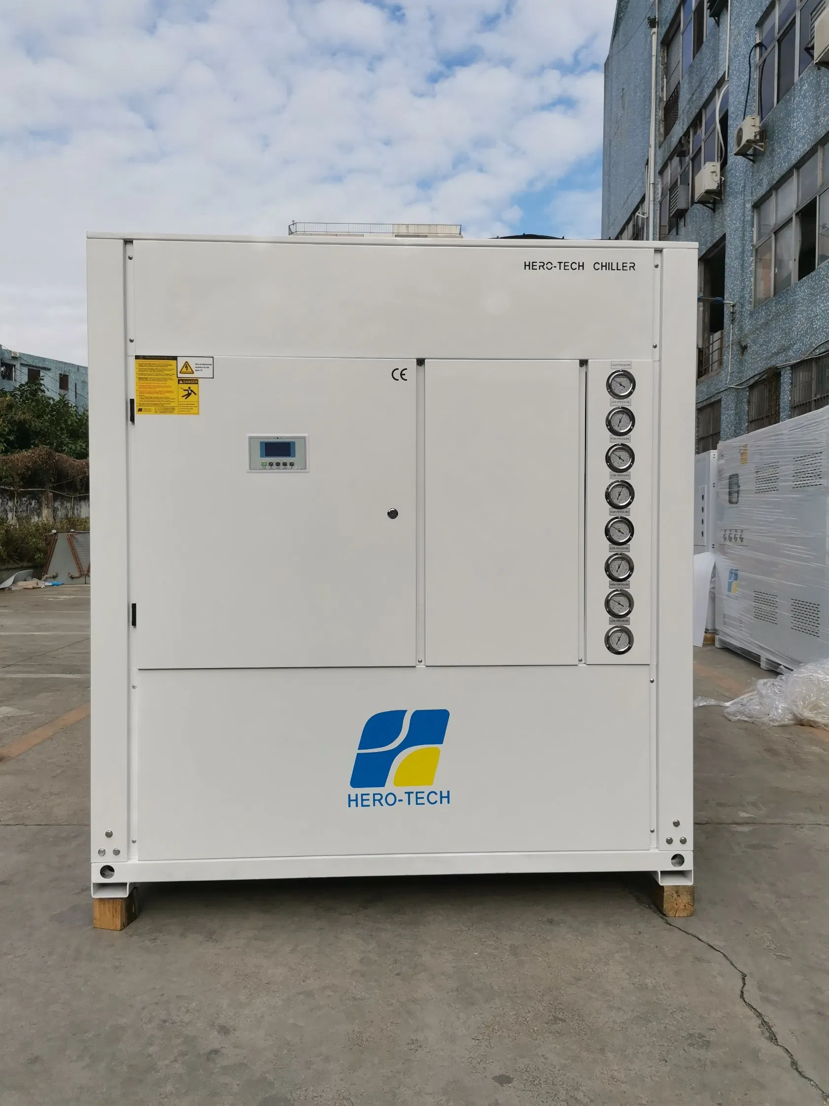 40HP/36ton 130kw Air Cooled Type Plastic Processing Water Chiller Unit
