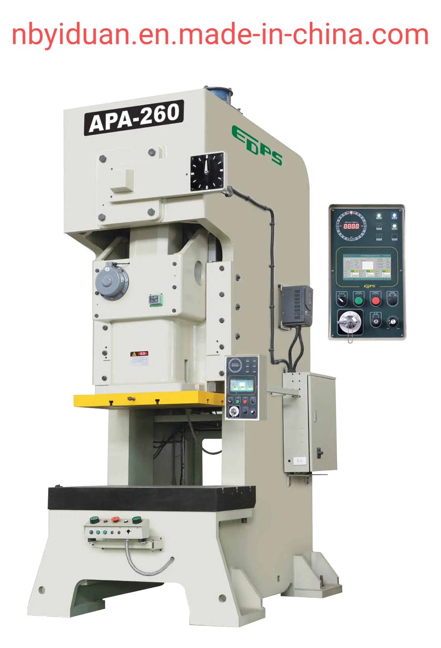 APA-110V Mechanical Punching C Frame Single Crank Stamping Power Press Machine
