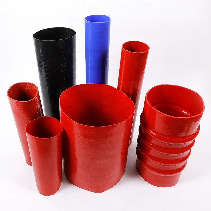 Custom Large Diameter High Temperature Resistant Flexible Silicone Tube