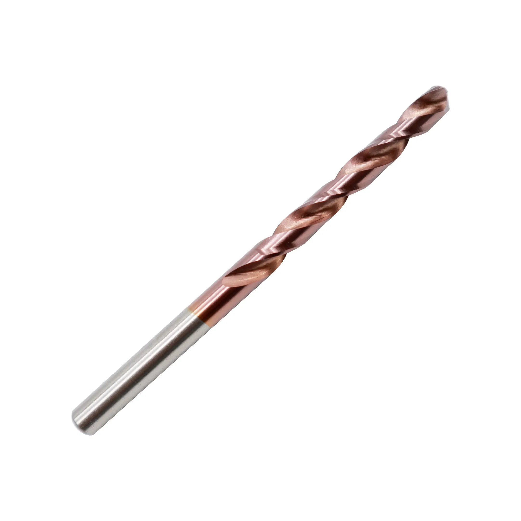Ticn Copper Coating Tungsten Carbide Twist Drill Bit