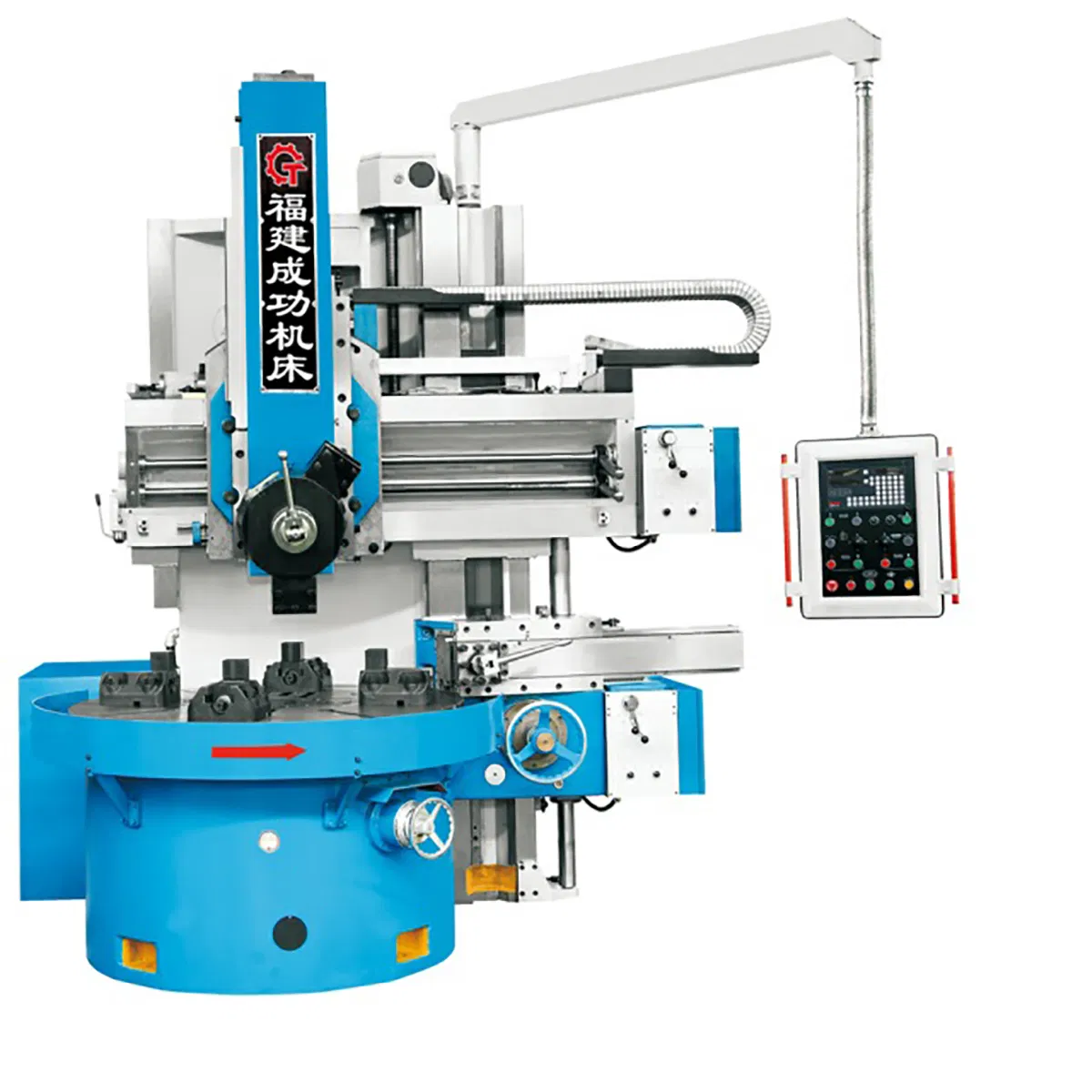 Horizontal Boring Milling Machine High Precision Single Column Vertical Lathe