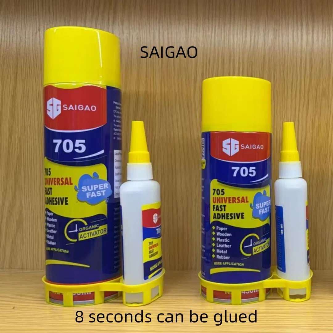 High Strength 400ml+100g MDF Glue Kit Activator Fast Curing Super Adhesive