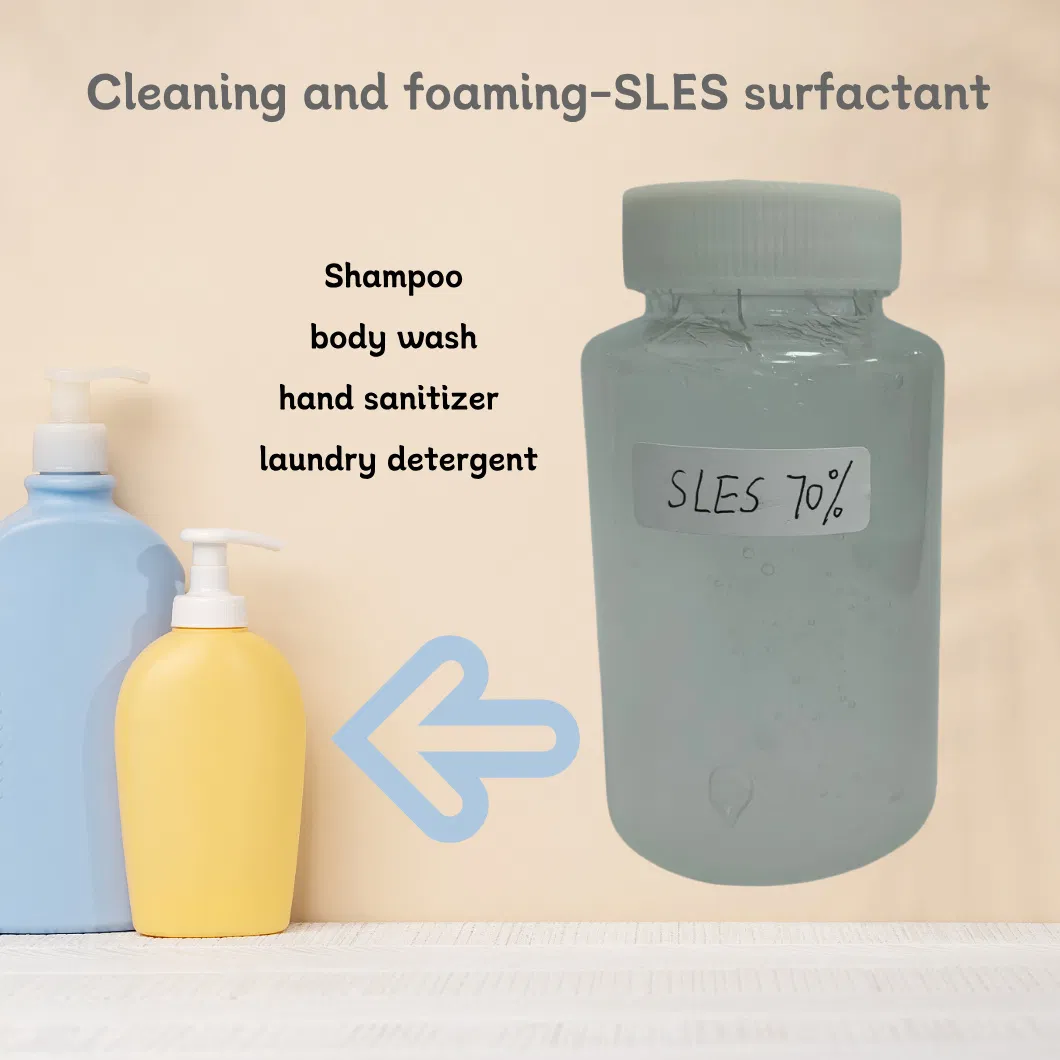 Sodium Laureth Sulfate SLES 70% 170kg Drum