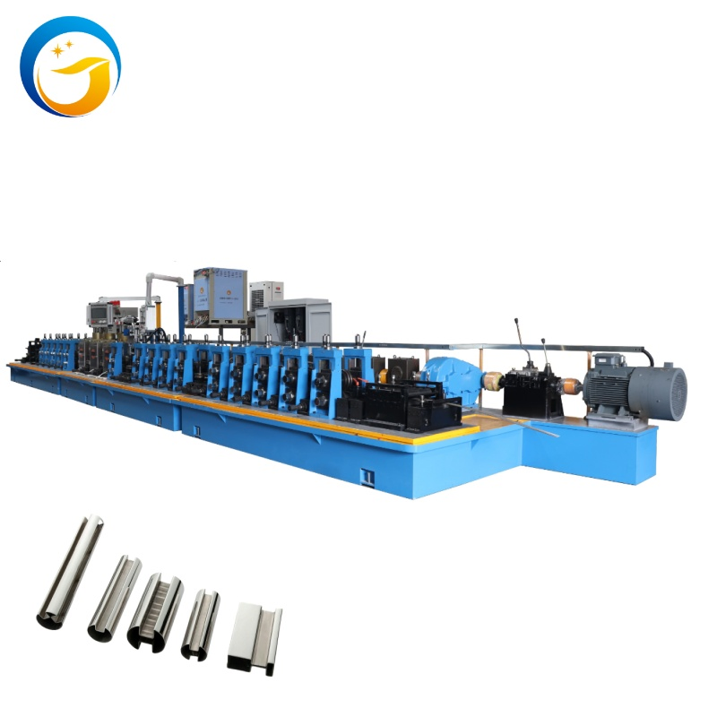 Machine de fabrication de tubes en acier allié/fer/cuivre pour une production efficace de tuyaux en acier de différentes formes