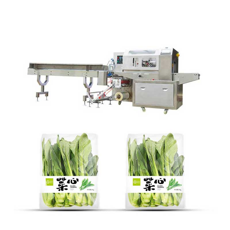 Multi Function Automatic Pillow Flow Packaging Machine for Vegetable, Food, Chicken, Biscuit, Bread, Candy, Chocolate Bar