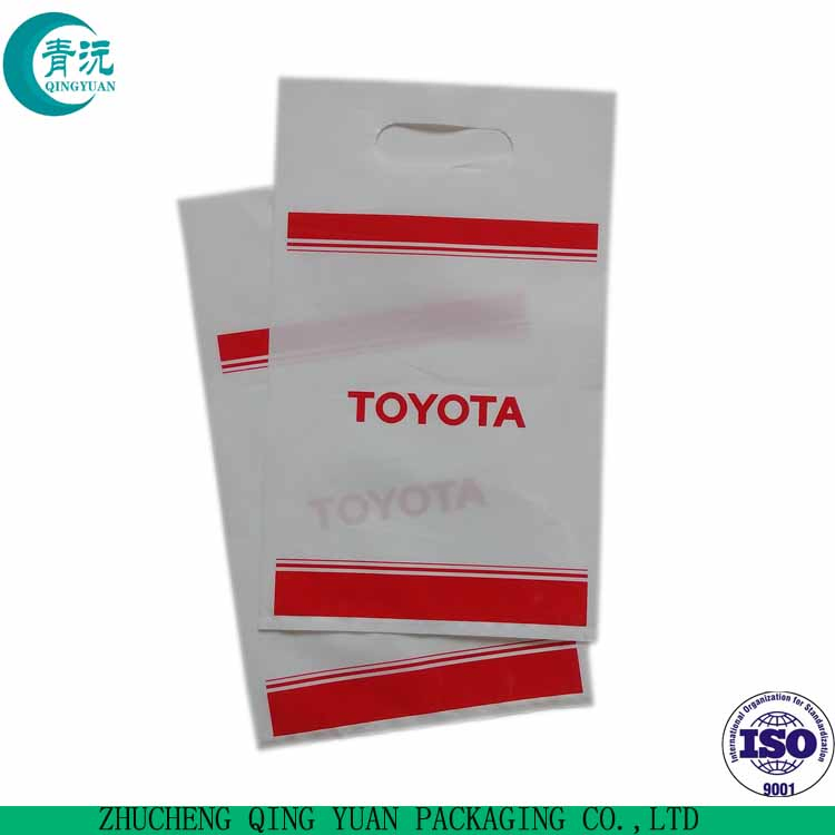 High Quality Printing LDPE Promotional Die Cut Plastic Shopping Packaging Bag