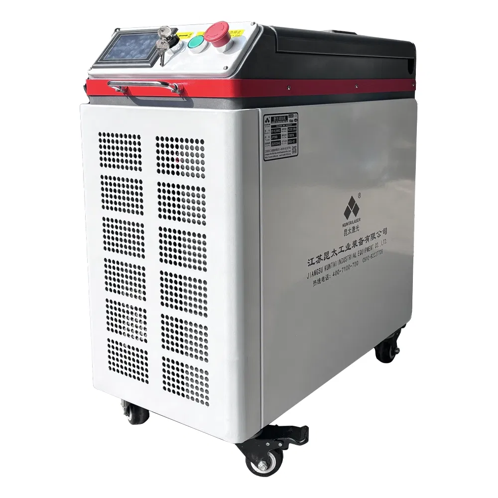 Outdoor Laser Cleaning Machine for Rusty Pipes Pipelines Metals