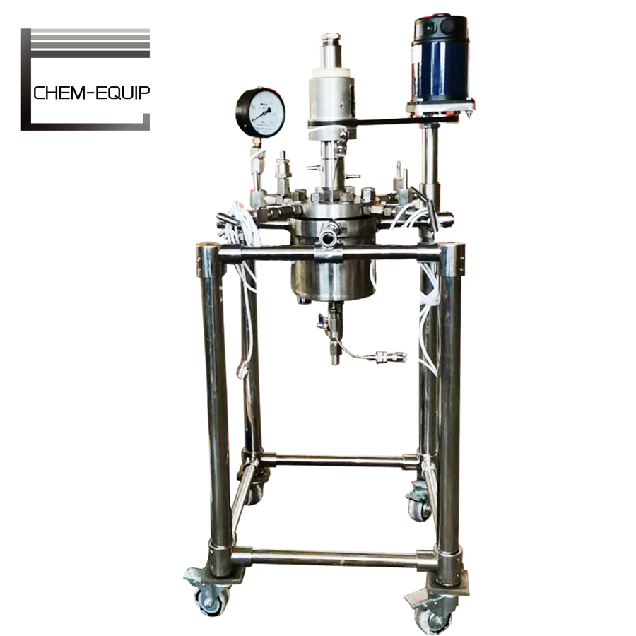 High Pressure Hydrogenation Autoclave Laboratory Catalytic Reactor Equipment High Temp with Stirrer