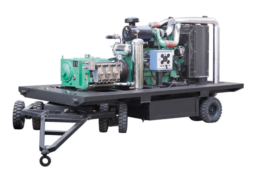 20000psi 47L/M WHY16000 Diesel Engine Industrial High Pressure Water Blaster