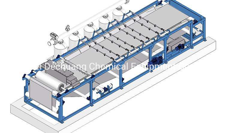 Full Automatic Continuous DU Rubber Belt Vacuum Filter