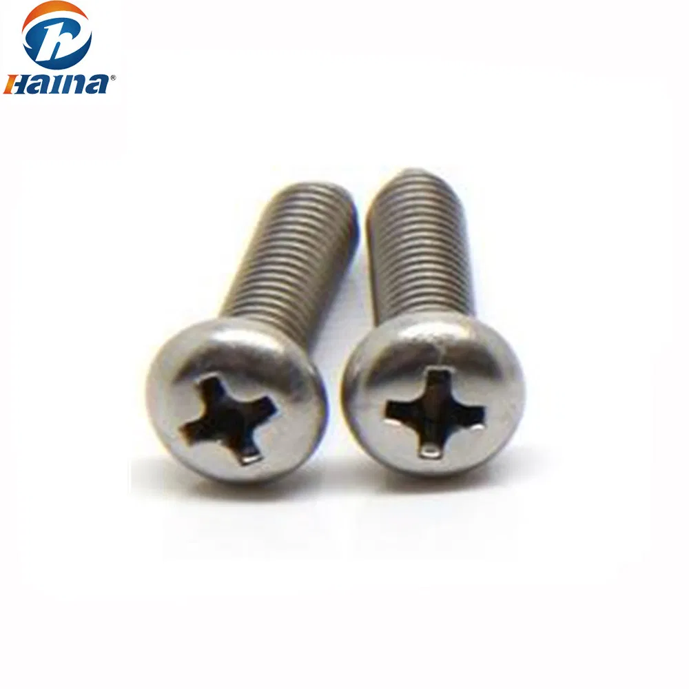 GB818/DIN7985 Pan Head Screw, Stainless Steel Pan Head Screw