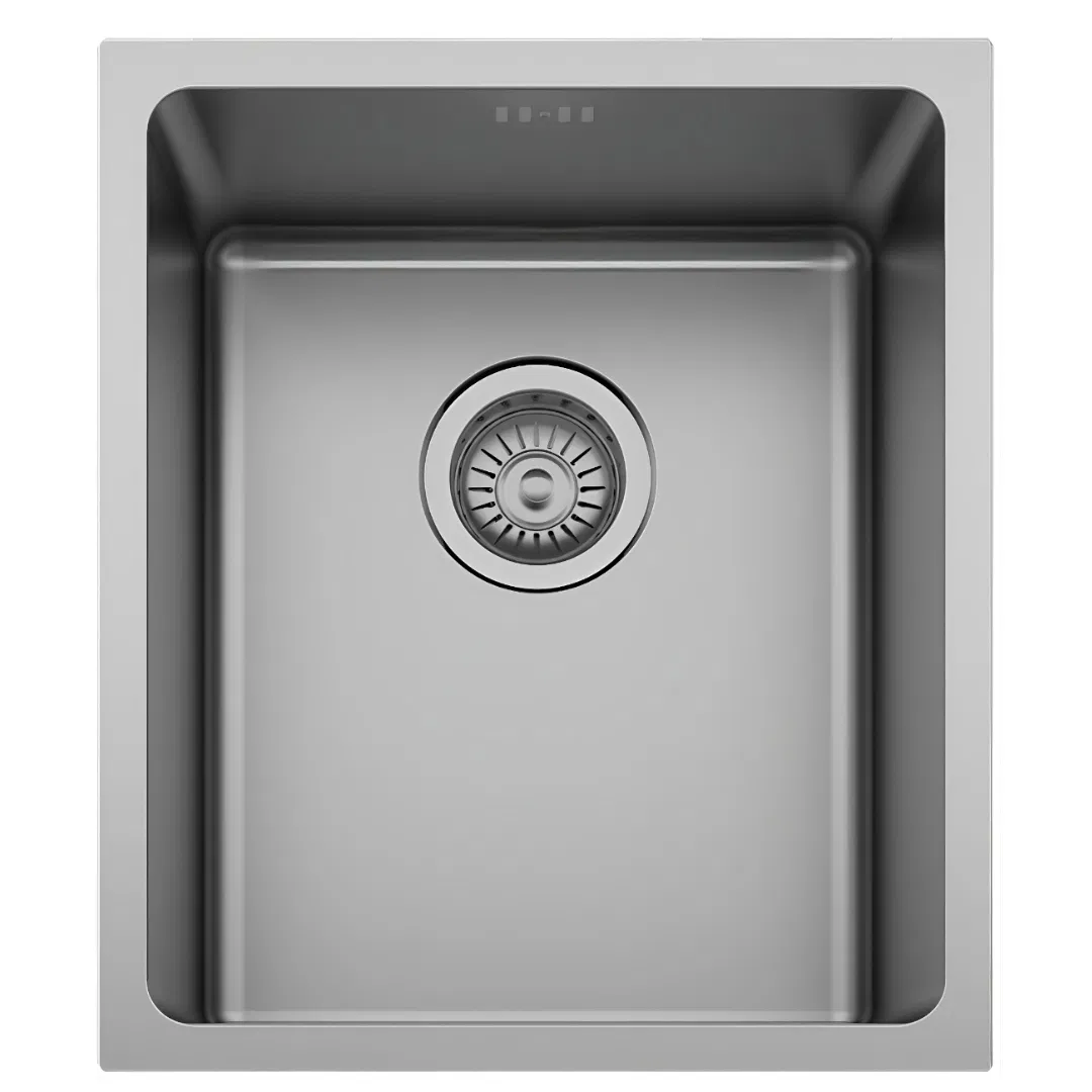 Stainless Steel Kitchen Sink (single bowl, radius 20, undermount, 380*440mm) Bl-792
