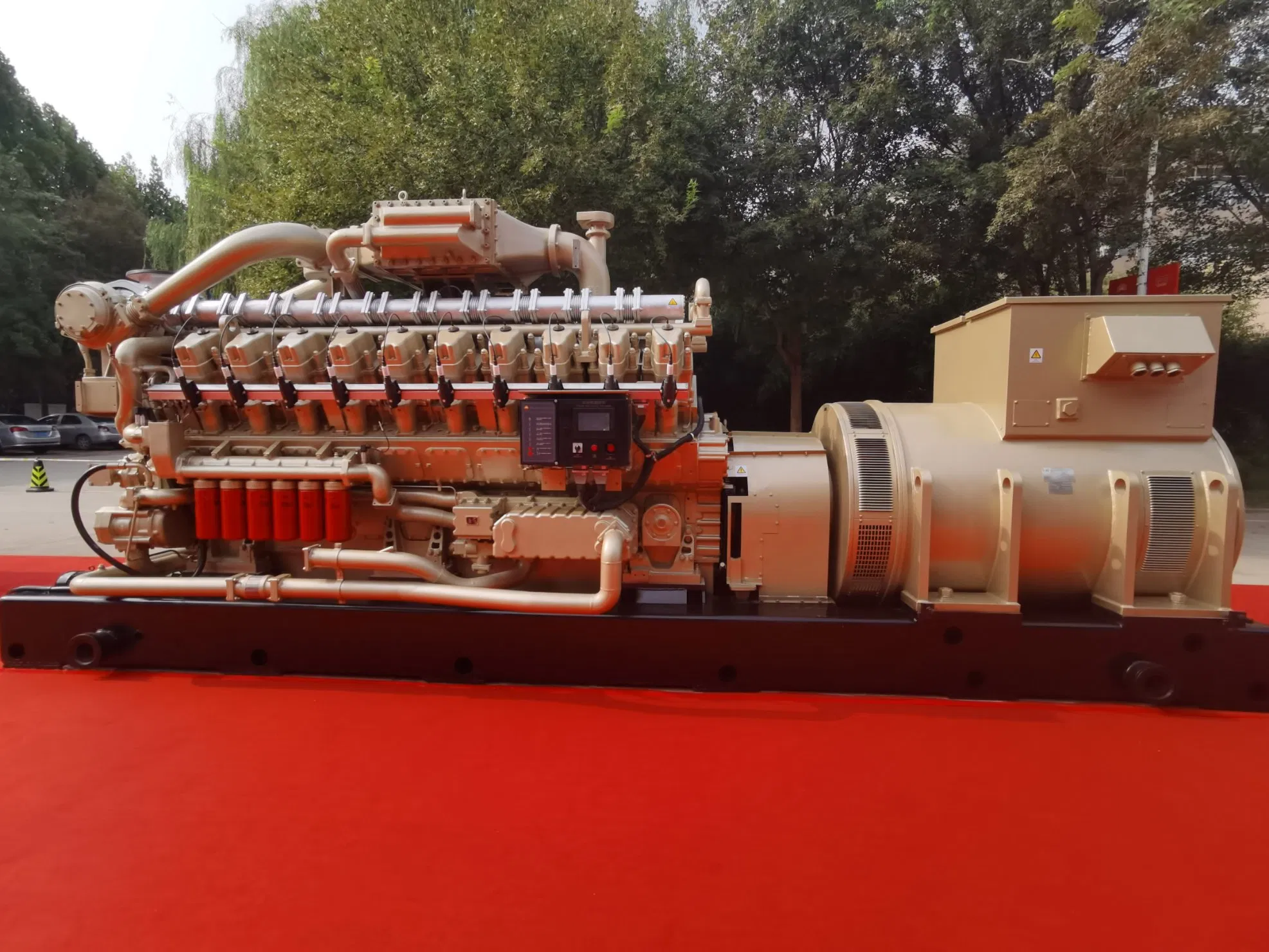 1000kw/1250kVA 1100kw/1375kVA Coal Mine Gas Generator Set