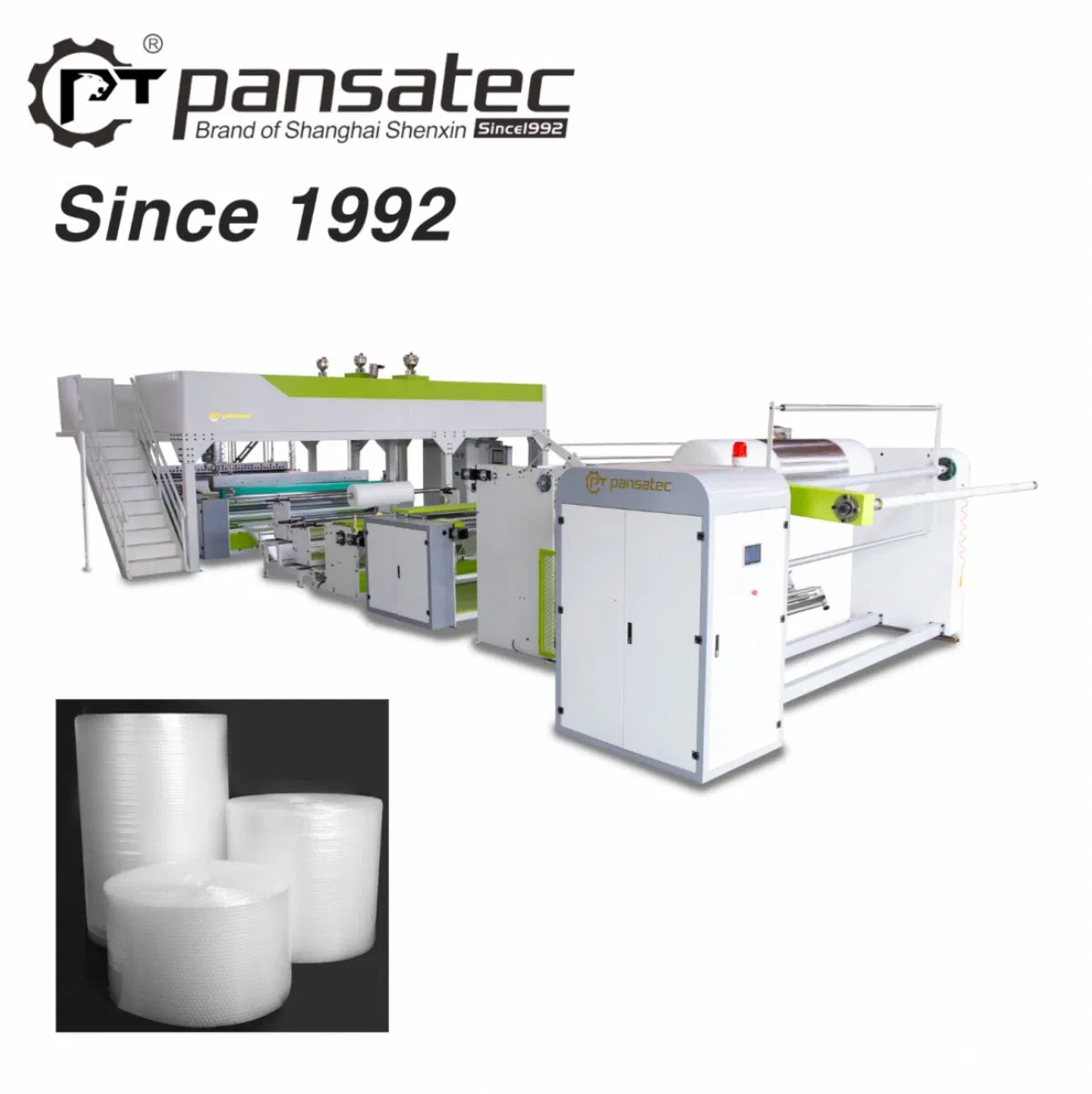 Pansatec Air Bubble Film Roll Machine with LLDPE