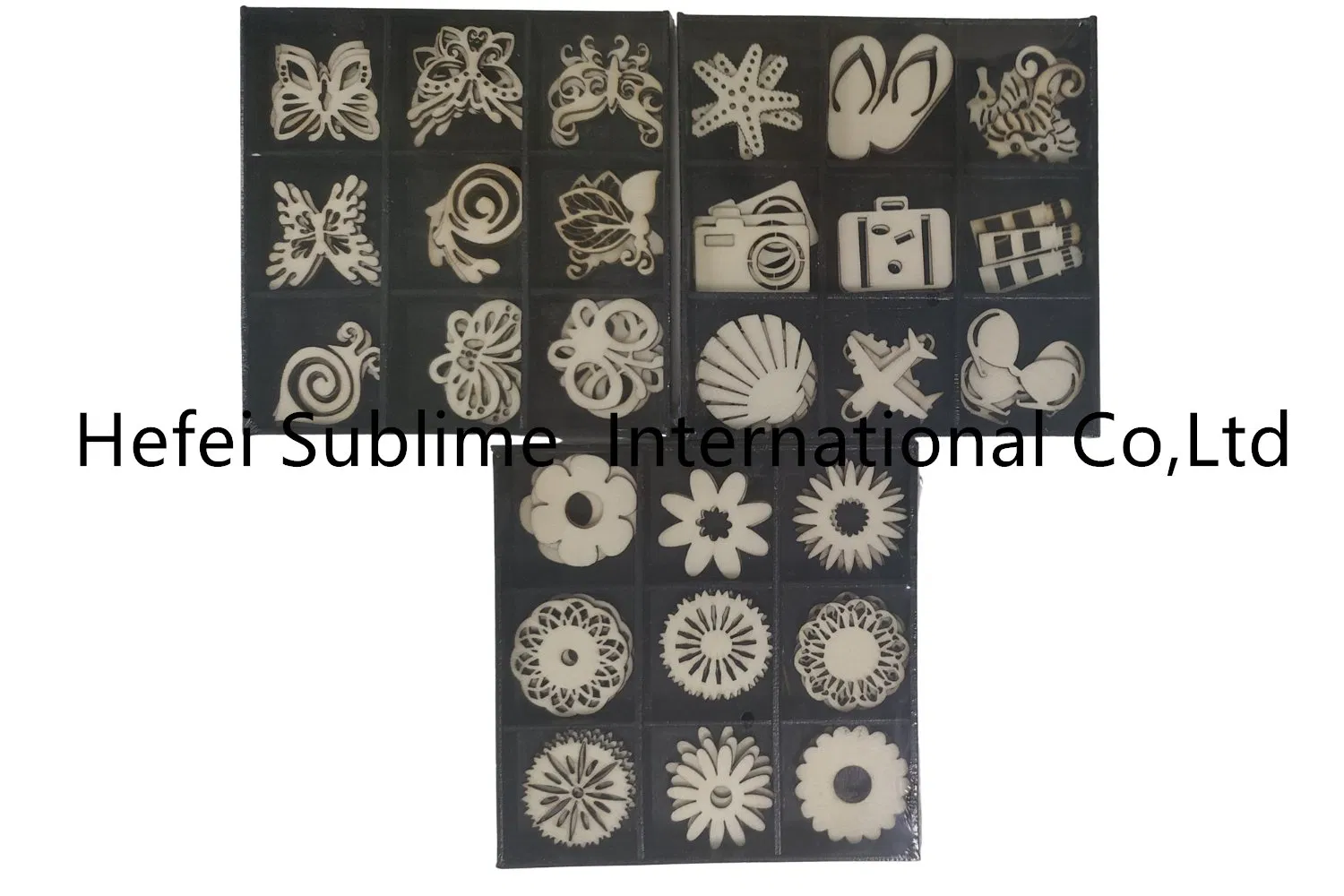 Wooden Christmas Mini Pieces Decoration Without Beads and Rope