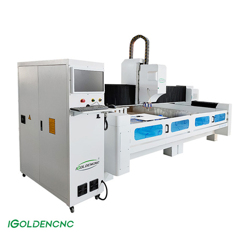 Fine Machining 5 Axis Stone Machining Center with Precision Rack Drive & CE for High Tolerance Luxury Villa Custom Stone Fabrication