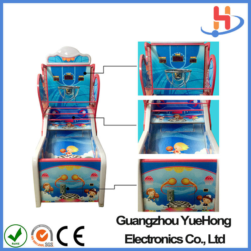 Attraction for Children High Income-Producing Kids Basketball Arcade Machines for Children Playground
